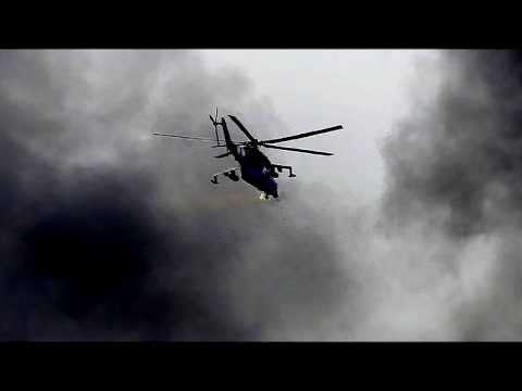 Russian Mi-24 iron terrorists