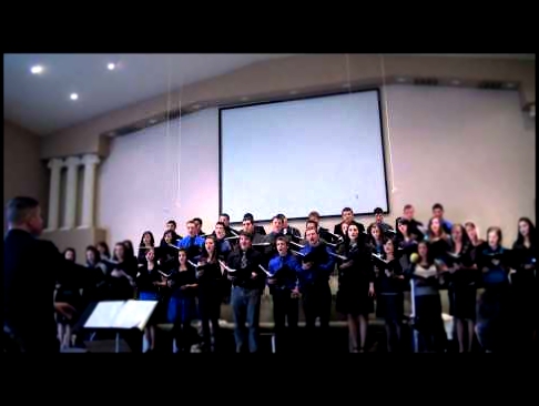 Youth of Golgotha Choir "Бог мой ты скала моя" 3-27-11 