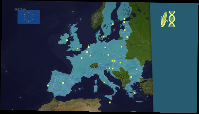 Le Dessous des Cartes : OGM, déjà dans l'Union Européenne (2/2) 