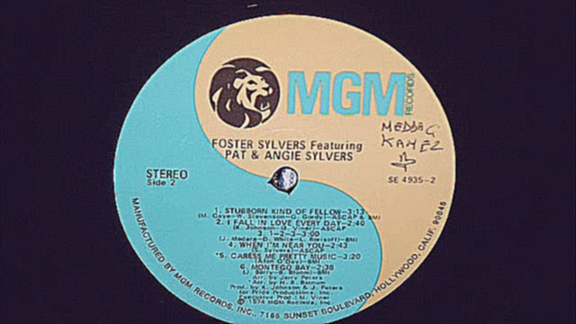 FOSTER  SYLVERS  -  WHEN  I'M NEAR YOU 