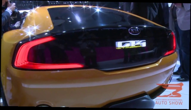 Kia GT4 Stinger Концепция делает мировой дебют на 2014 NAIAS в Детройте 