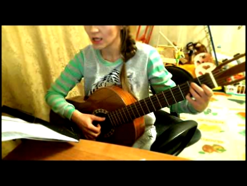 Пусть бегут  неуклюже, детская песня из мультфильма  Чебурашка и Крокодил Гена   - разбор на гитаре 