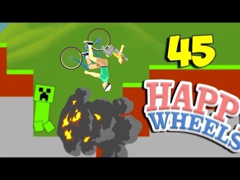 МЕСТЬ КРИПЕРА - Happy Wheels 45 Карты Minecraft