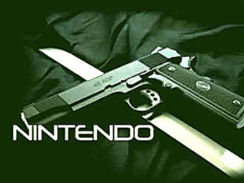 NINTENDO-чёрный пистолет 