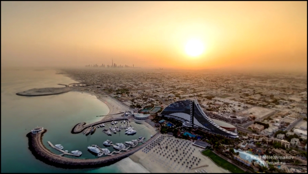 Дубай. Объединенные Арабские Эмираты Timelapse/Hyperlapse 