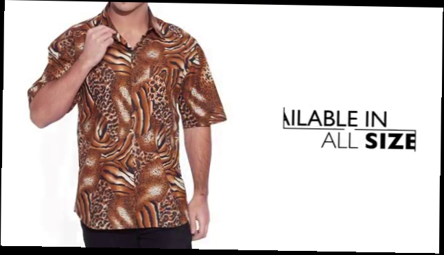 ShalinIndia Beach shirt Short Sleeve with Front Pocket Cotton Print 