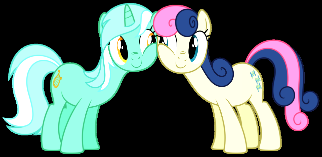 Permalink to Lyra Heartstrings And Bon Bon. 