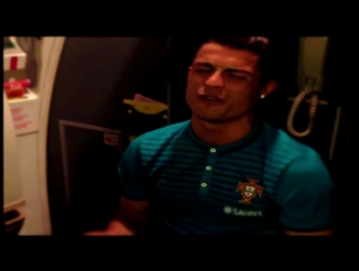 Cristiano Ronaldo Singing Stay From Rihanna On Airplane 
