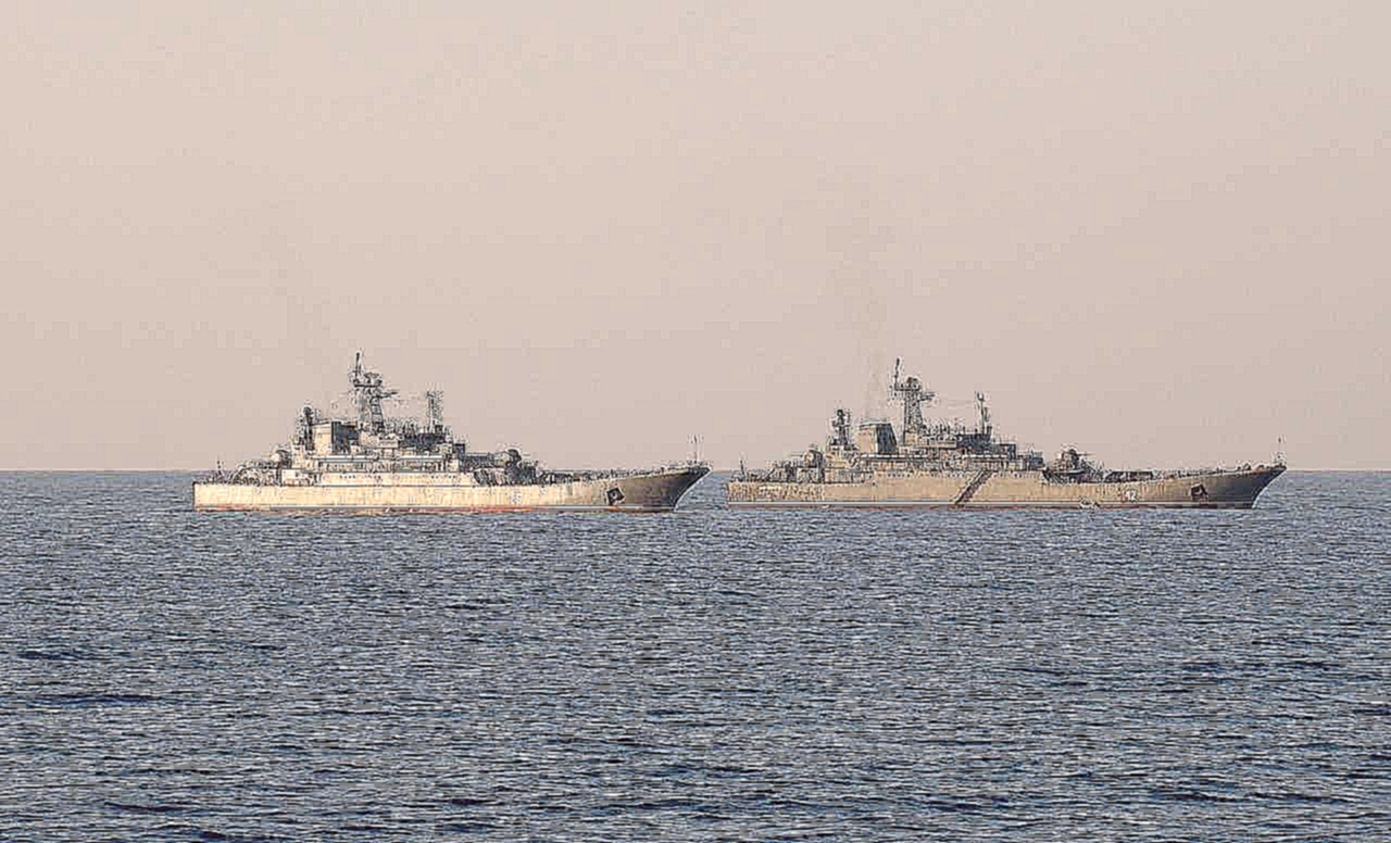 Два корабля пополнили группировку ВМФ РФ в
