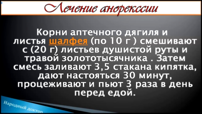 Как лечить анорексию Как лечить анорексию в домашних условиях!