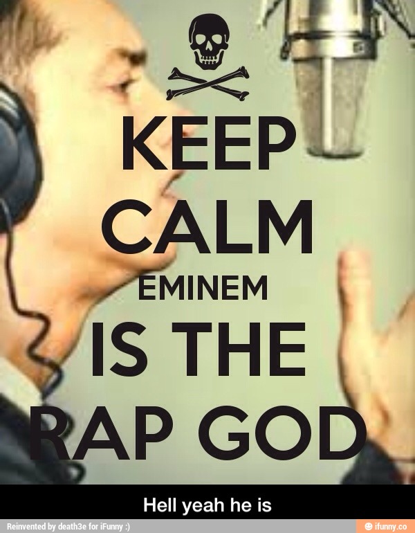 Eminem - rap god (Минусовка)