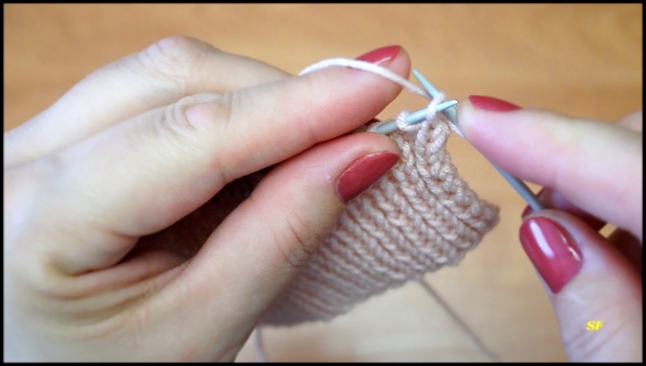 Knitting Stitch Patterns.  Rib 1х1 Stitches. Способы вязания резинки спицами. Резинка 1х1.