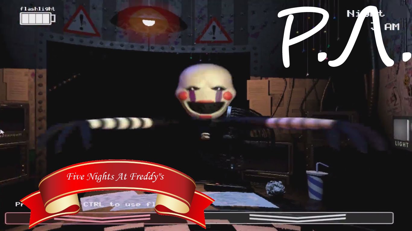 фнаф 1 - Five Nights at Freddy's - Песня матери марионетки АНГЛ
