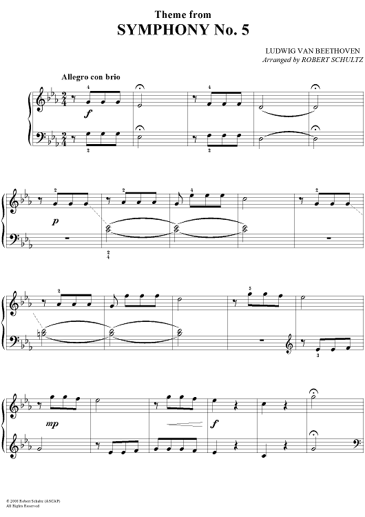 Людвиг ван Бетховен - Симфония №3 (2-я часть, разработка)