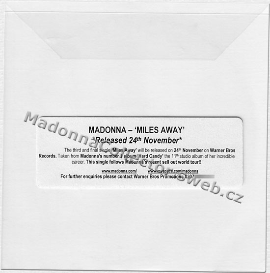 Мадонна - Miles Away (Acapella)