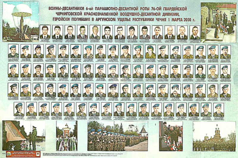 Шестая рота Псковской дивизии ВДВ Подвиг 6-й