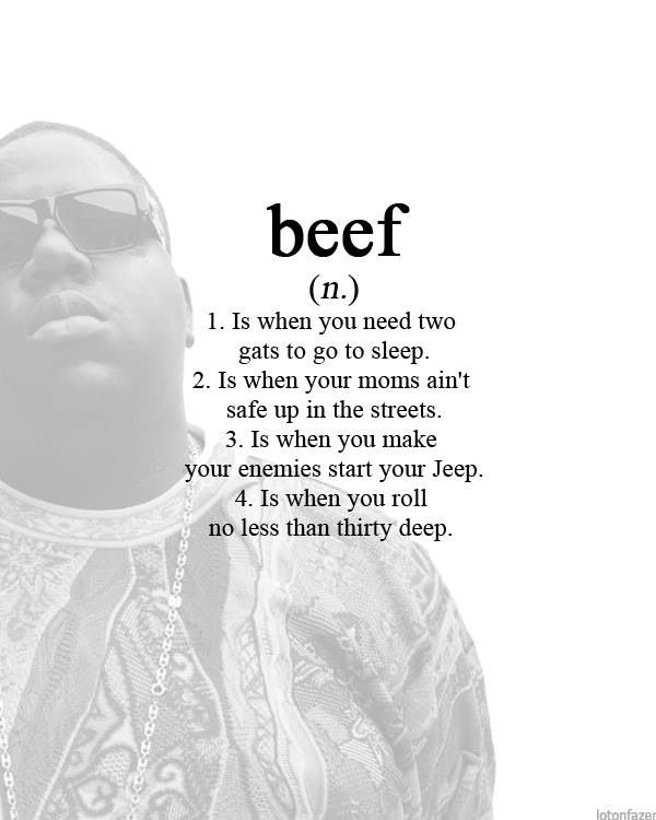 The Notorious B.I.G. - What's Beef