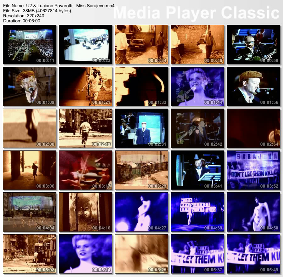 U2, Luciano Pavarotti - Miss Sarajevo (http//zoostation.narod.ru/ith-miss_sarajevo.h - о песне)