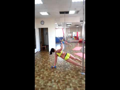 Фитнес студия Roksana Индивидуальные Тренировки по Pole Dance Разминочка 