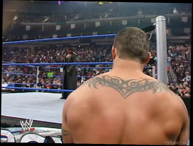 the Undertaker vs. Bob Orton jr. & Randy Orton - WWE No Mercy 2005 