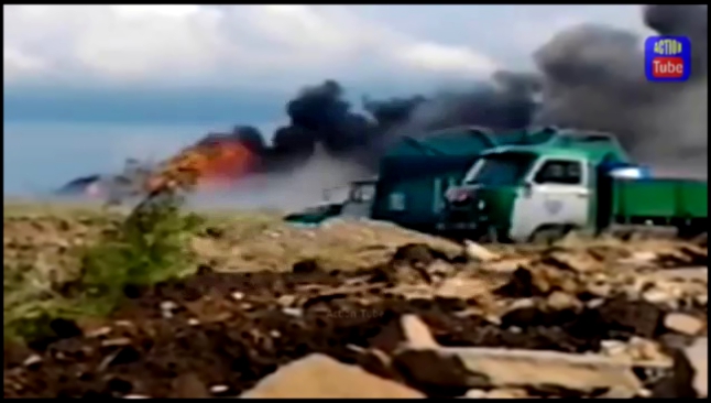 28 августа 2014. Попадание ракеты в украинский танк на КПП Должанский 