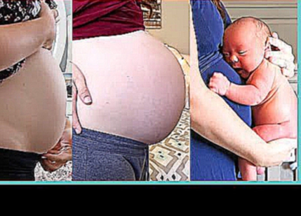 WATCH MY BELLY GROW! again! - 40 Wks Pregnant Belly Progression