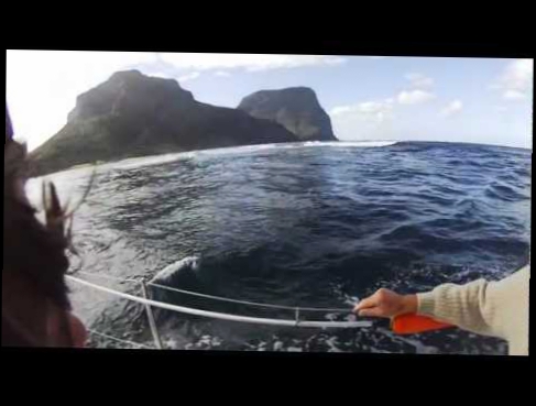 Sydney to Lord Howe sail on Aria 2012 