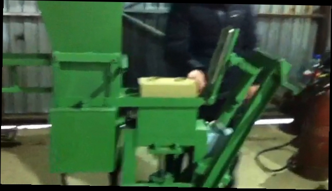 станок для производства кирпича лего методом прессования