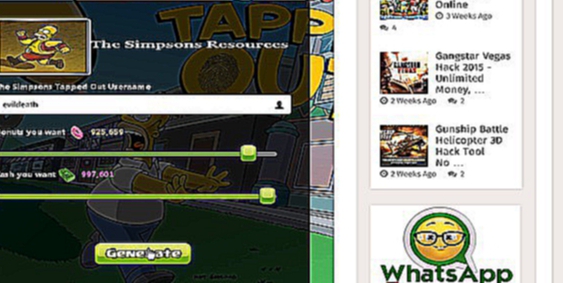 The Simpsons Tapped Out Unlimited Resources 
