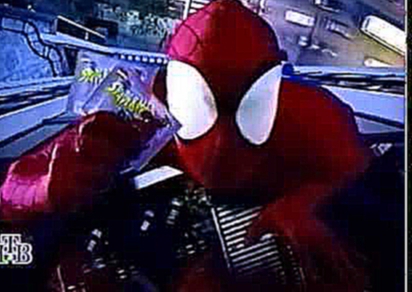 Реклама журнала для наклеек по мультсериалу "Человек-Паук" НТВ, 1994