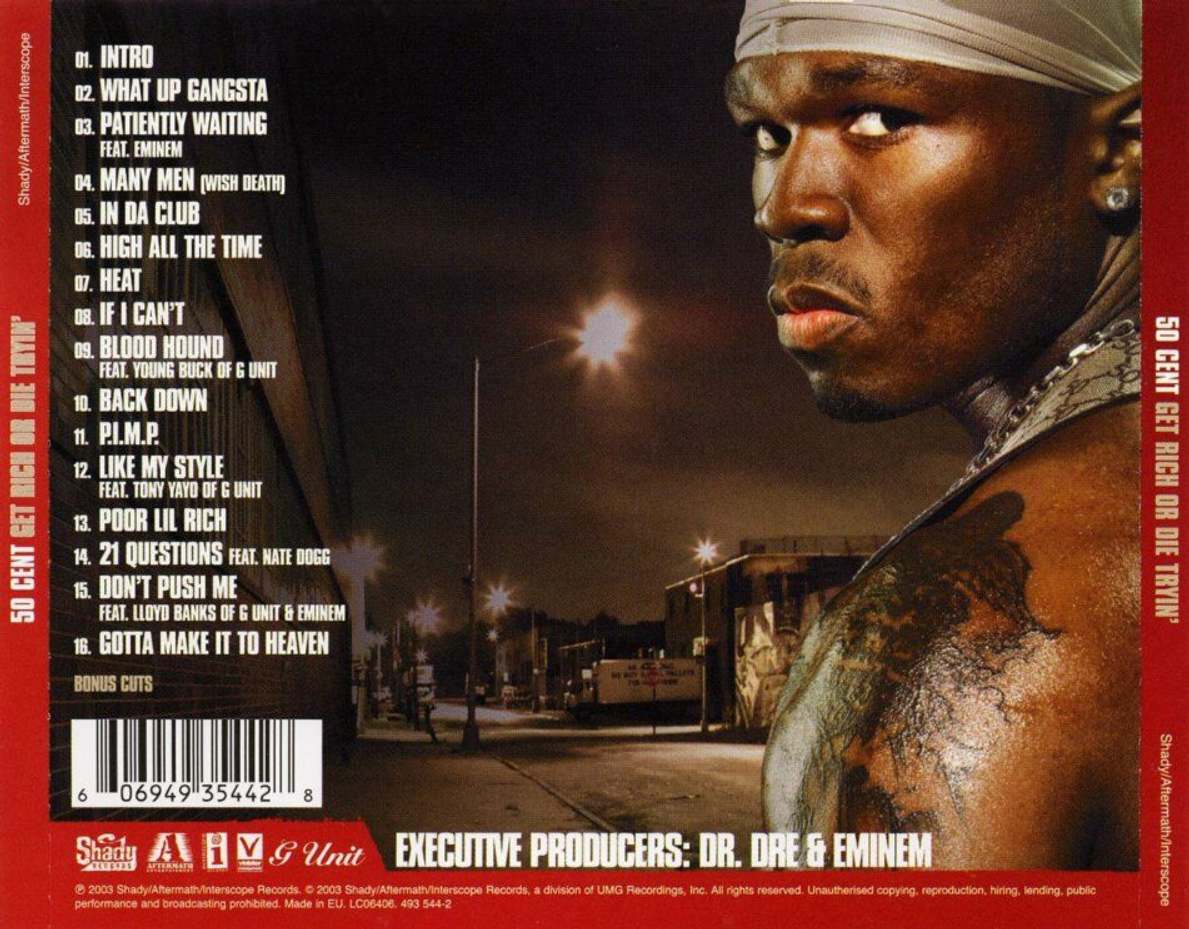 50 Cent - Back Down (Get Rich Or Die Tryin', 2003)