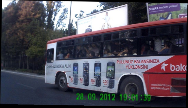 Автобус в Баку - Azeri Bus 30 