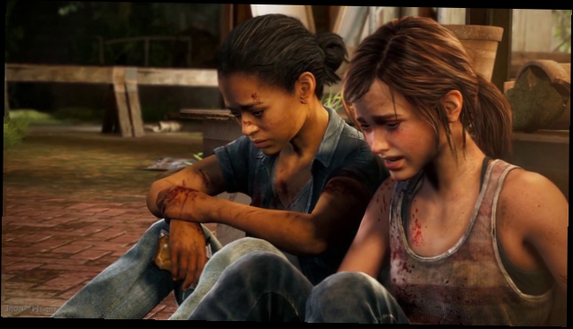 Прохождение DLC Left Behind ✔ The Last of Us: Remastered на PS4: Конец игры и титры 
