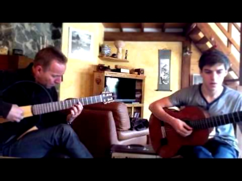 Arrangement still loving you de scorpion par le duo de guitare Chrys and Thib 