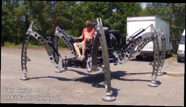 Mantis - шестиногая шагающая машина 