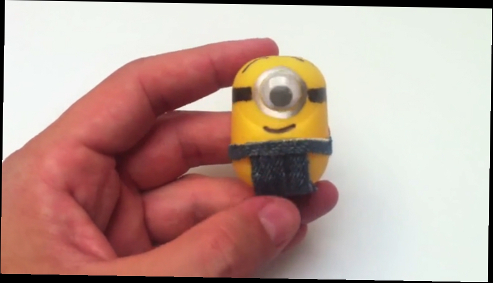 Как сделать Супер Миньона из Киндера!? How to make Minion from Kinder Surprise Eggs!?  