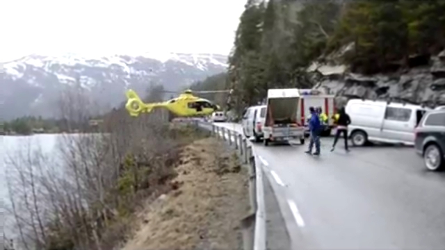 Чоткая работа норвежских спасателей      