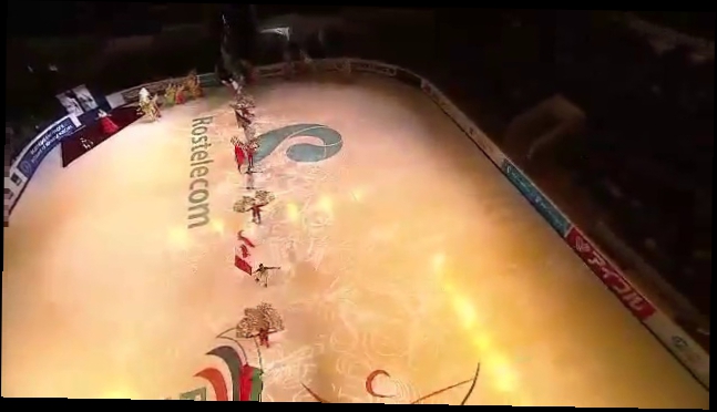 Figure Skating. GP Russia. Opening Ceremony. 20.11.2015. Муртаева Ольга-Улетай на крыльях ветра" 