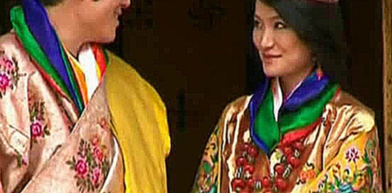 Король Бутана женился на первой красавице