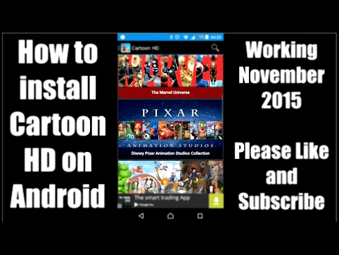 How to install Cartoon HD - November 2015  - Working