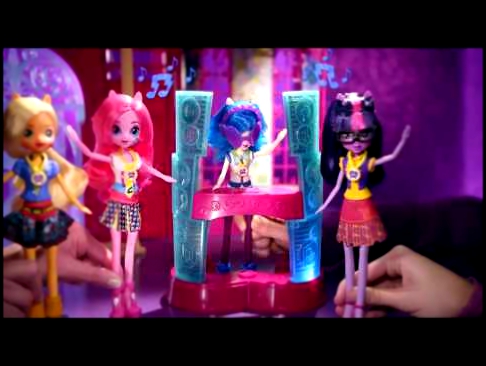 MLP куклы Эквестрия Герлз  Equestria Girls Rainbow Rocks реклама (на англ.) 