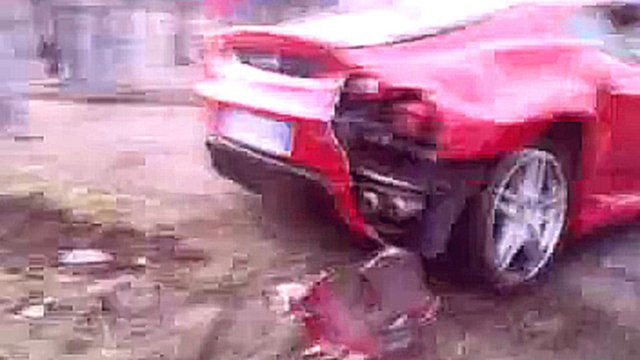 Жених уничтожил Ferrari F430 на свадьбе(2)…  