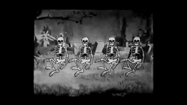 Walt Disney-"Пляска скелетов"(1929) 