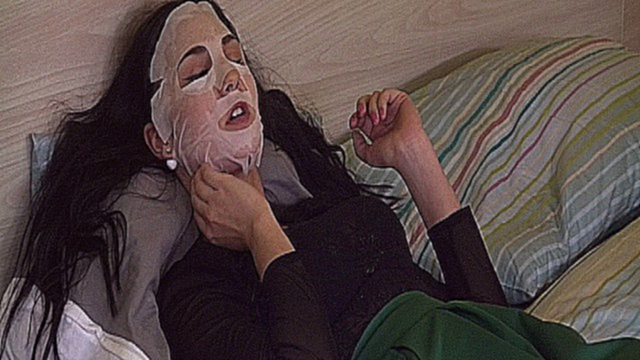 Виктория Берникова, Дарья Вергунова ДОМ2 в маске для лица JAPAN GALS с гиалуроновой кислотой