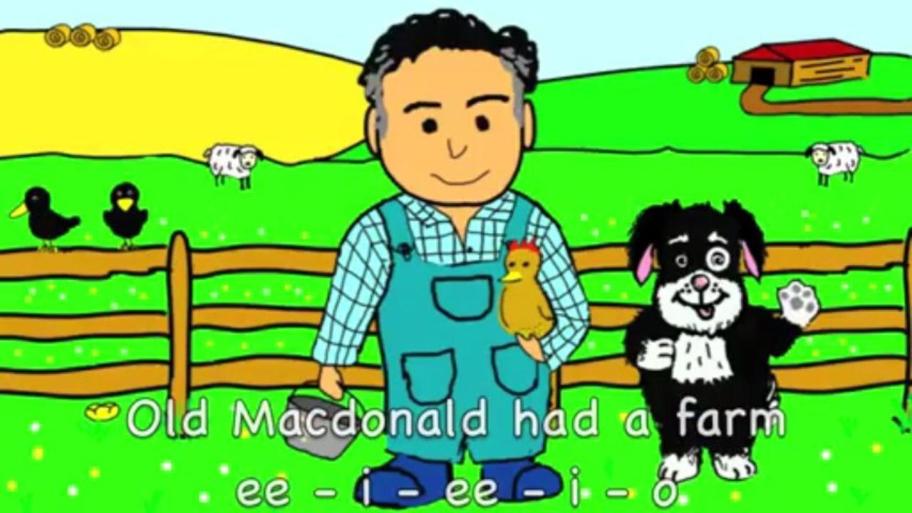 Английские детские песни - Old McDonald had a farm