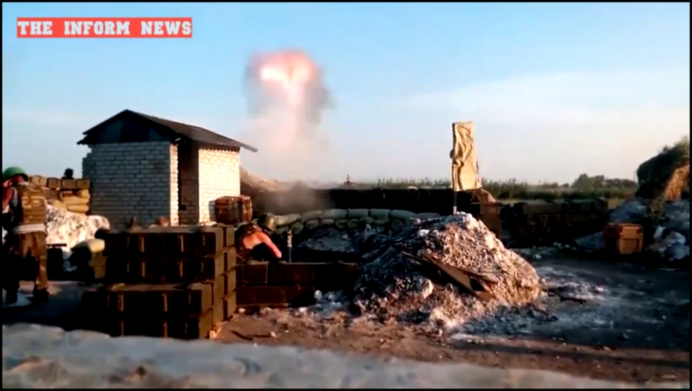 03.07.14. украинские силовики ведут артиллерийский обстрел - эксклюзив. «The Inform News» ©