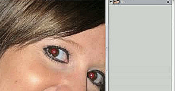 Устранение эффекта красных глаз в Photoshop 