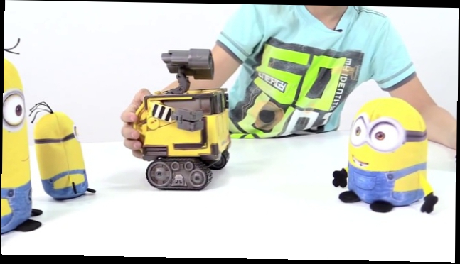 Миньоны и Робот: играем вместе! ИгроБой Костя. Видео для детей