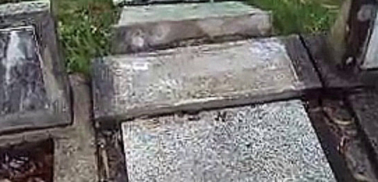 К приезду Порошенко в Австралию неизвестные разбили более 70 могил на Русском Кладбище 