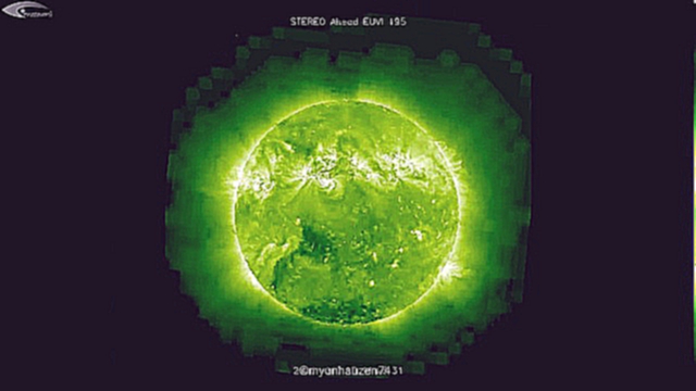 Активность НЛО на орбите Солнца 5 октября 2011 (СОХО СТЕ... 
